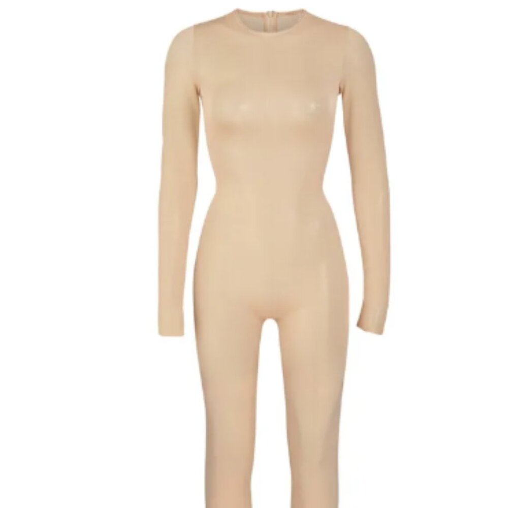 SKIMS Kim Kardashian Women's 4X Sheer Sculpt Catsuit New w/ Tags!